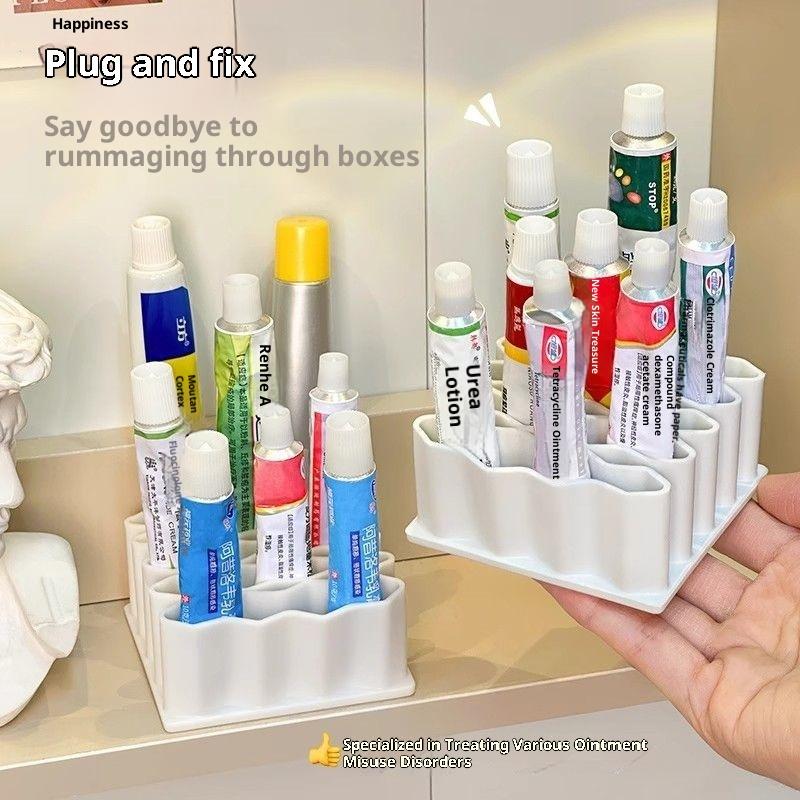 Acrylic Transparent Multi-Layer Nail Polish Display Stand Lipstick Storage Box Plastic Nail Salon Cosmetic Tabletop Display Rack