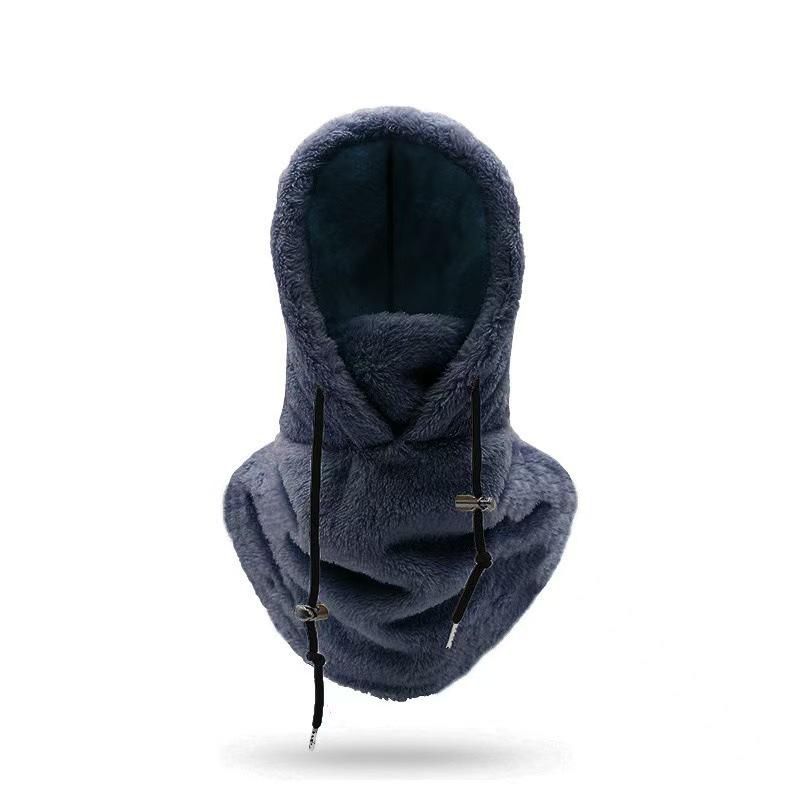 Winter Cycling Cap: Windproof, Cold-Proof, Thickened Neck Gaiter with Arctic Velvet Mask