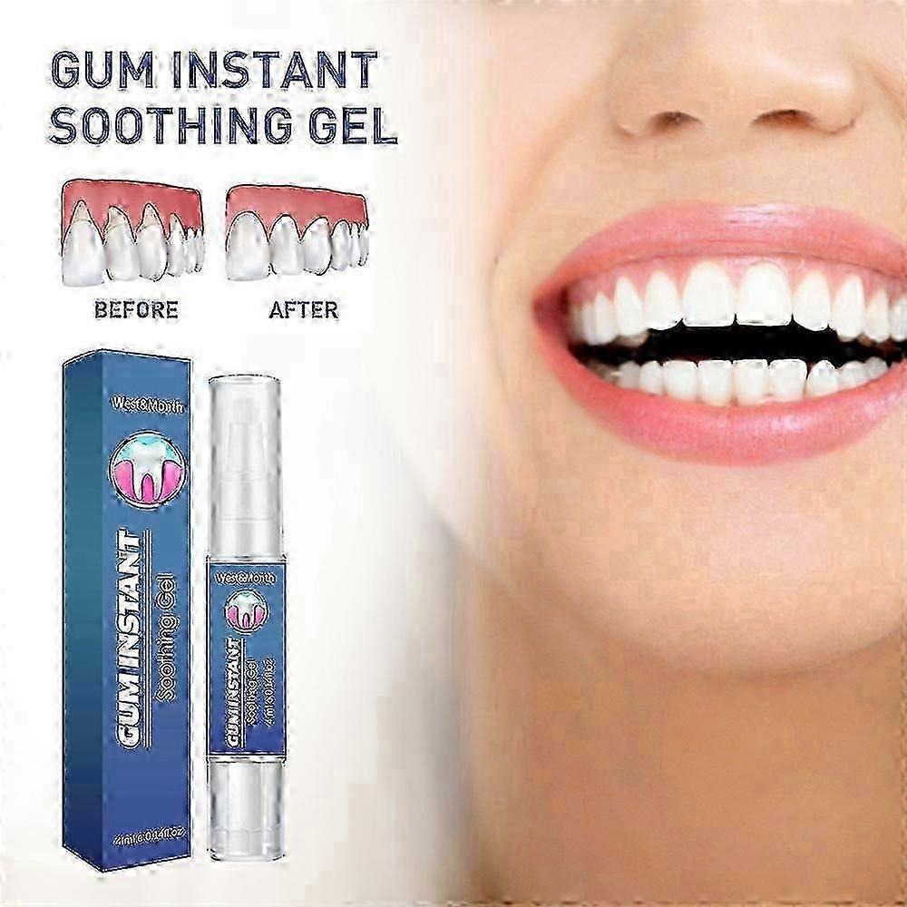 3 Pezzi Gel Terapia Gengivale, Gel Lenitivo Istantaneo per Denti Sensibili e Cura delle Gengive