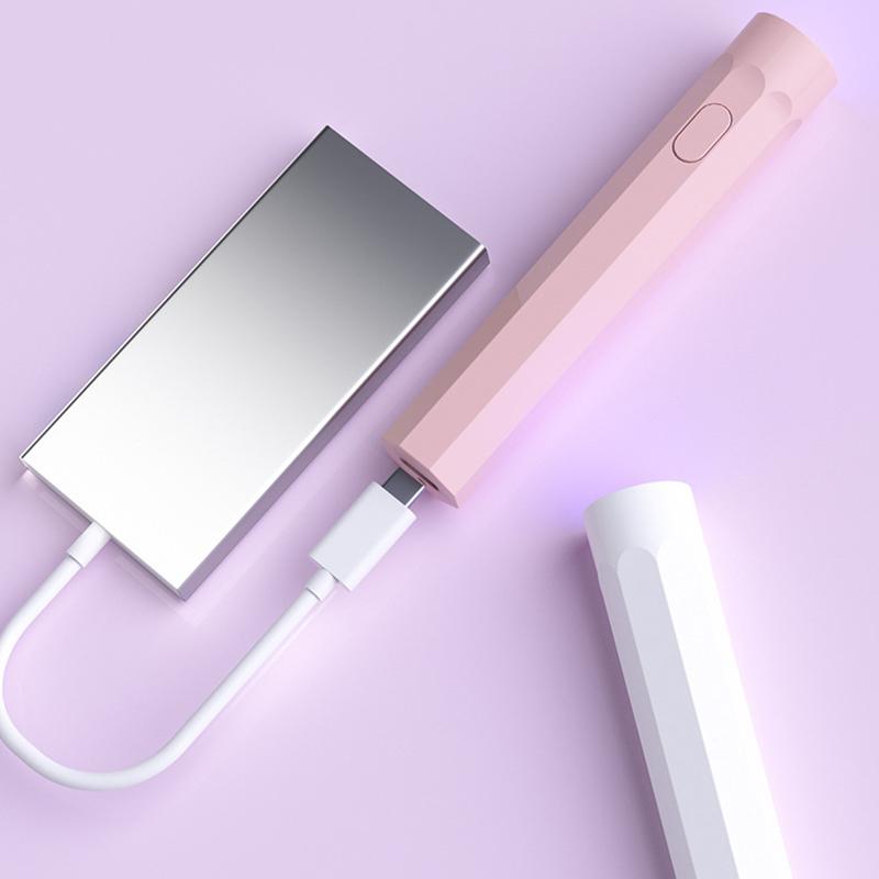 Portable Handheld Mini Nail Lamp For Gel Polish Quick Dry Flashlight Pen Usb Nail Dryer Machine Uv Led Nail Lamp