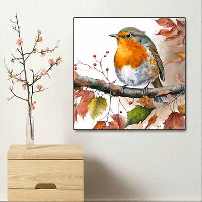 Neuer Artikel 5D DIY Vollkreis Diamantmalerei „Vogel auf einem Ast“ Stickerei Kreuzstich Heimdekoration Geschenk