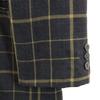 Emporio Armani 90s Made In Italy Old Check Pattern Tailored Jacket Men's Used