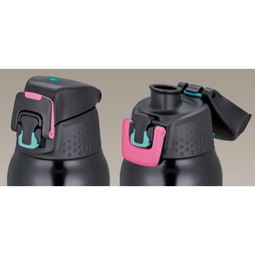 THERMOS Vacuum Insulated Sports Bottle [FFZ-800F] Black Pink 800ml