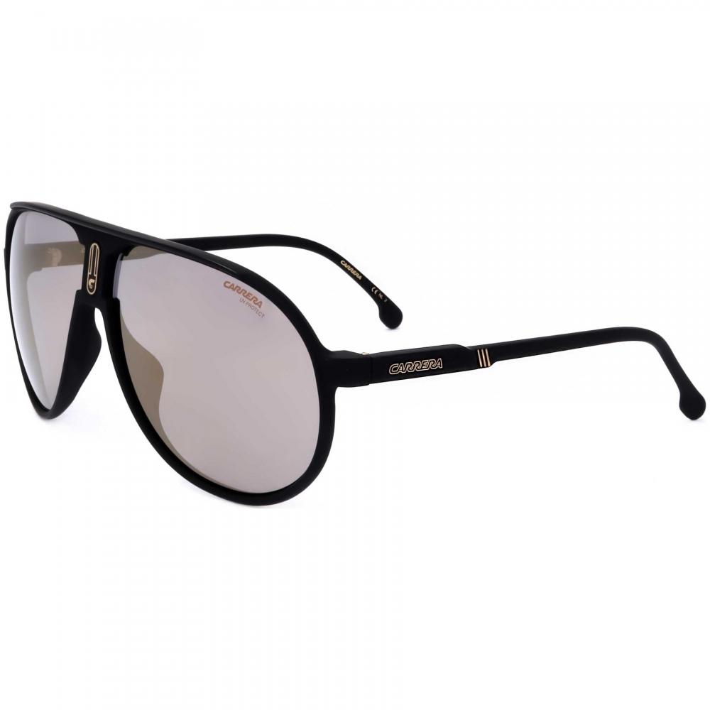 Carrera Grey Sunglasses Matte Black 62 Mm