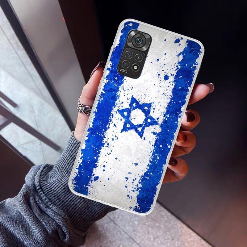 David Jewish Star Symbol Phone Case For Xiaomi Redmi Note 10 11 12 13 14 15 Pro Plus 11S 12S 14S 11T 11E 10S Soft TPU Back Cover
