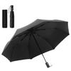 Folding Automatic 8 Large Suitable for Sunny and Rainy UV Easy To with Umbrella Black Umbrella, One-Touch Open/Close, Ultra-Lightweight (320g), Ribs,