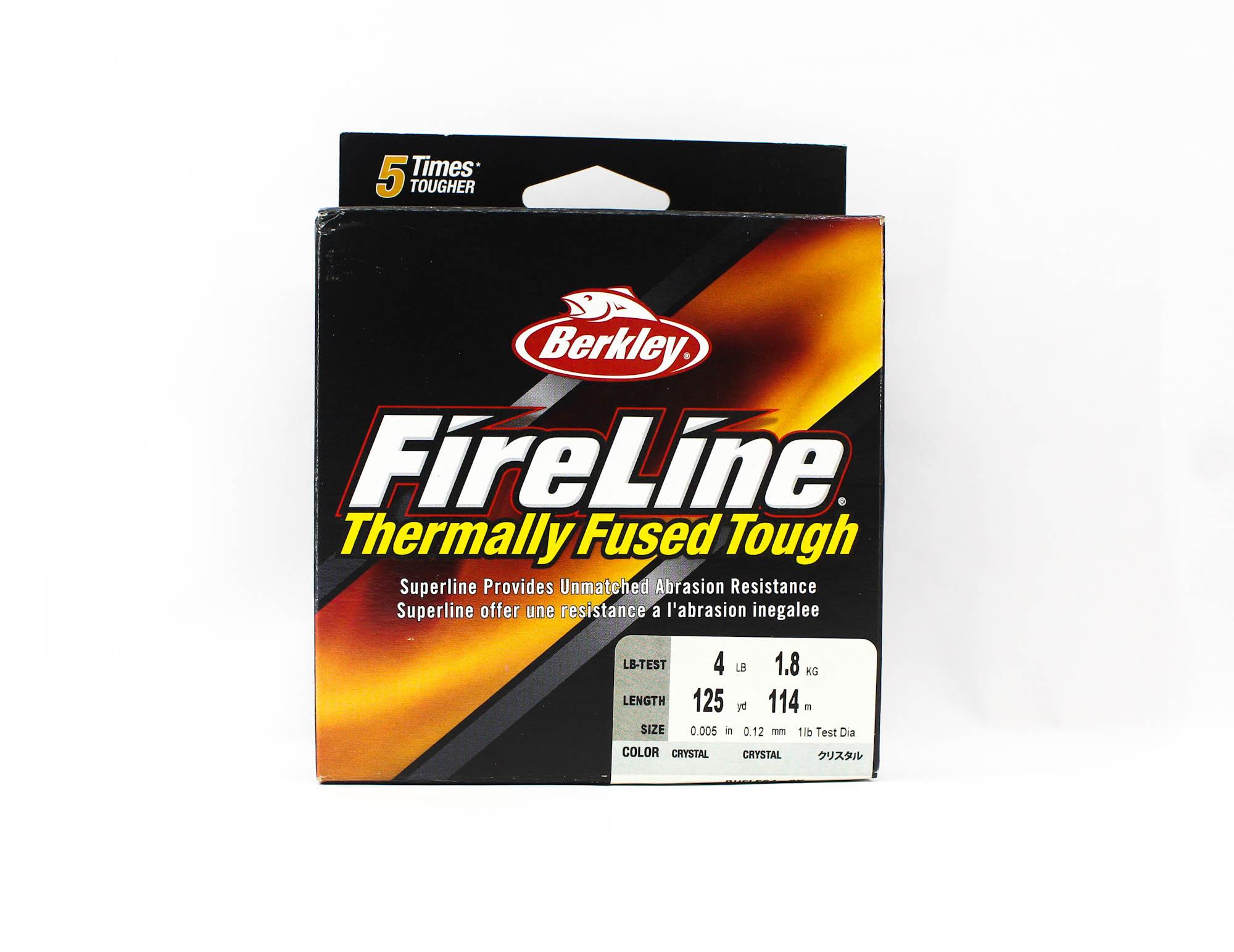 

Berkley Fireline плавленый кристалл 125 ярдов 4 фунта белый (1354)