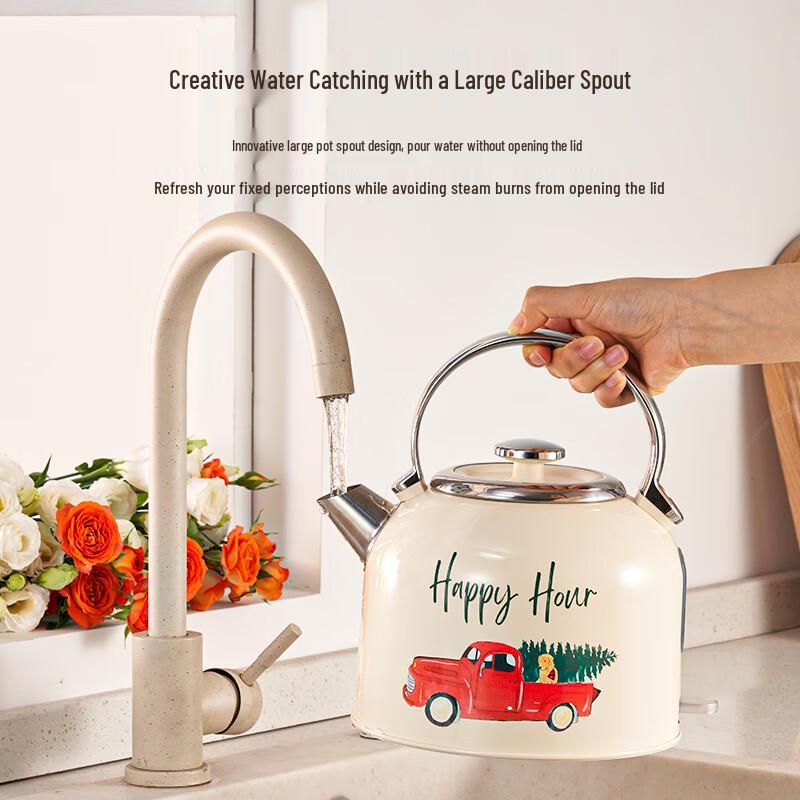 Zoomland Retro 1.7L Electric Kettle CN plug (adapter included)