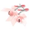 Bells Bows Breast Clips Couple's Training Restraint Adult Sex Toys Necessary Foreplay Flirting Punishment Gifts