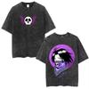 Washed Anime Hunter X Hunter T Shirt Spider Phantom Troupe Hisoka Chrollo Short Sleeve T-shirt Men Women Summer T-shirts