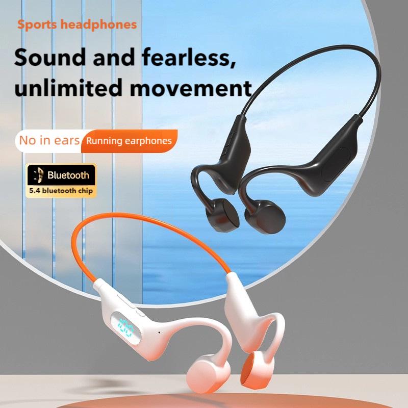Wireless In-Ear Bluetooth Sports Headphones with Ear-Hook and Card Slot, Universal Stereo Sound.