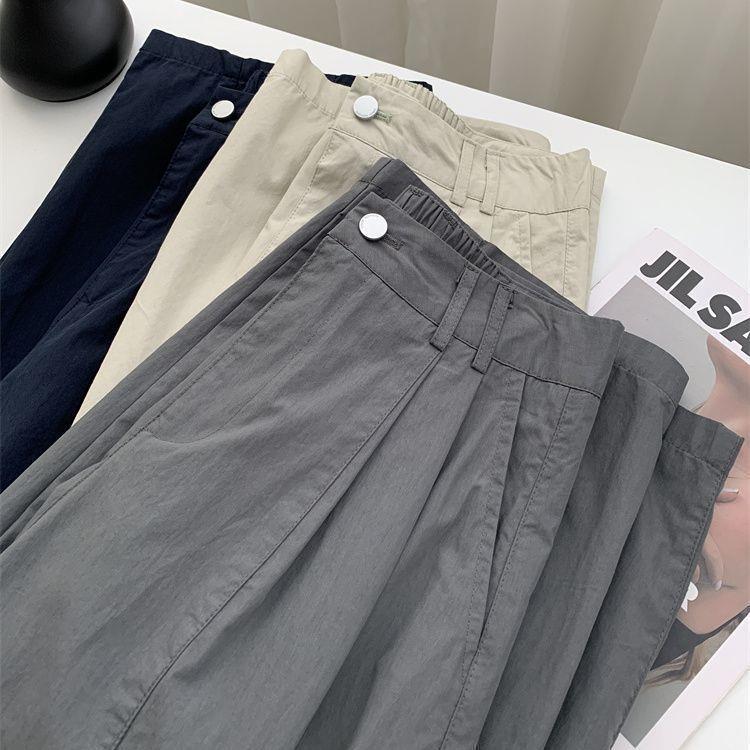 2026 Spring Korean Style Slimming Pear-Shaped Harem Pants for Women
