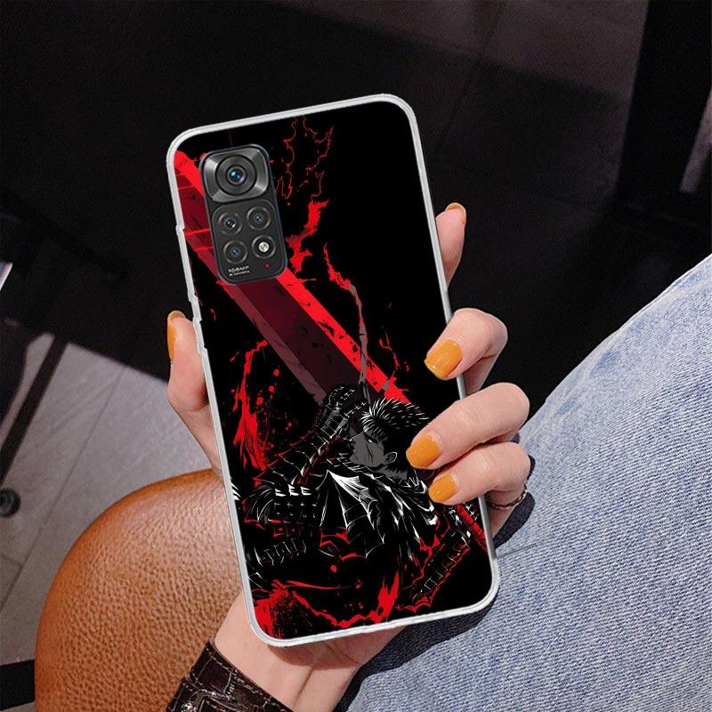 G-Guts B-Berserks Anime Phnoe Case for Phnoe Case for Xiaomi Redmi Note 15 14 14S 13 Pro Plus 12 12S 11S 11E 10S 10 11T 5G Uniqu