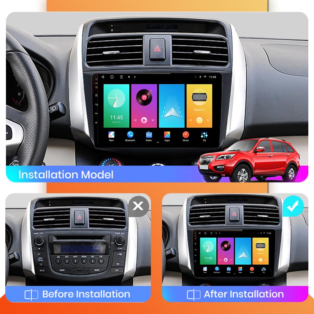 Android Carplay Car Radio For Lifan X60 2012-2016 Multimedia Player Head Unit Stereo GPS Navigation BT WIFI 2+32GB