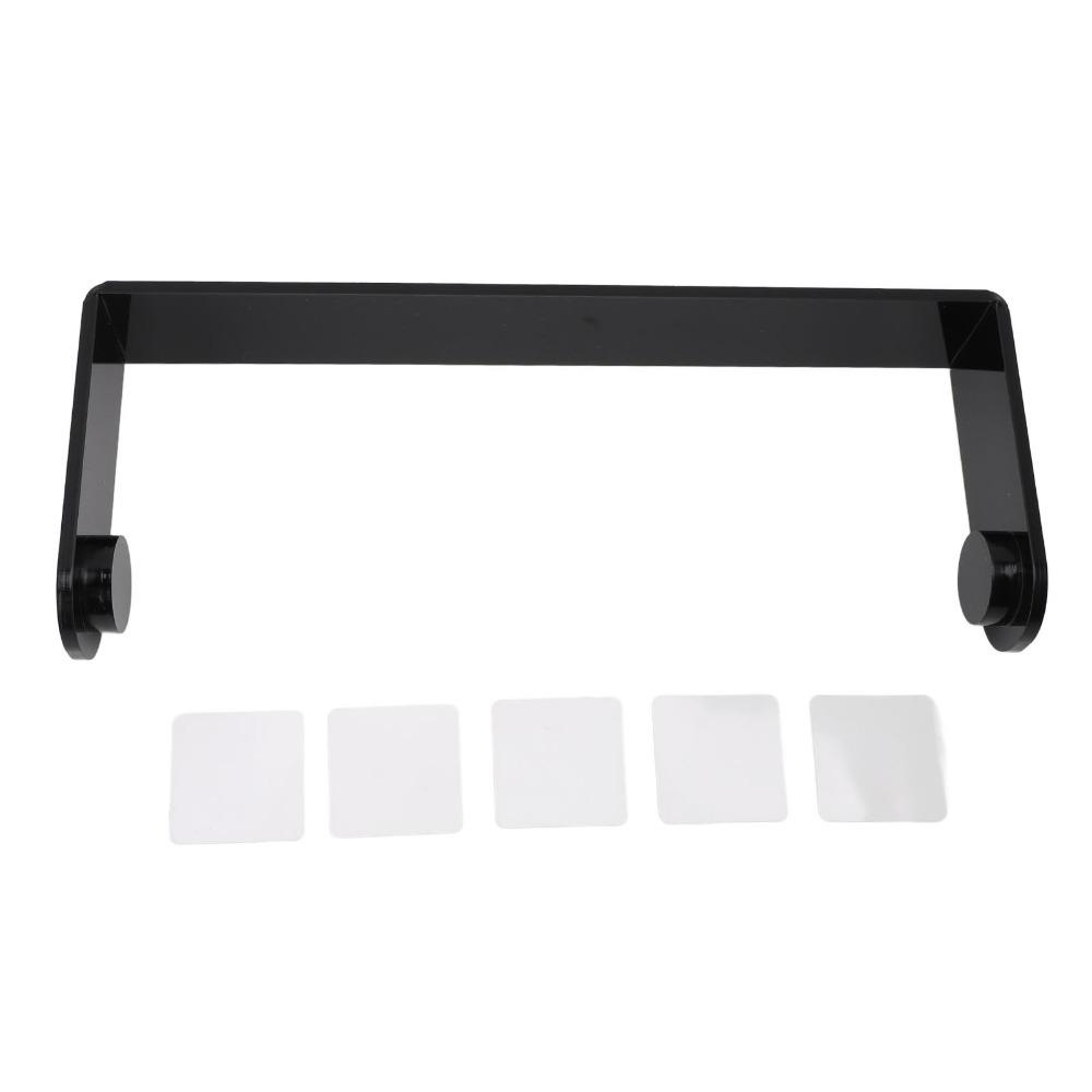 Self Adhesive Paper Towel Holder Under Cabinet Acrylic Paper Towel Rack Home Office