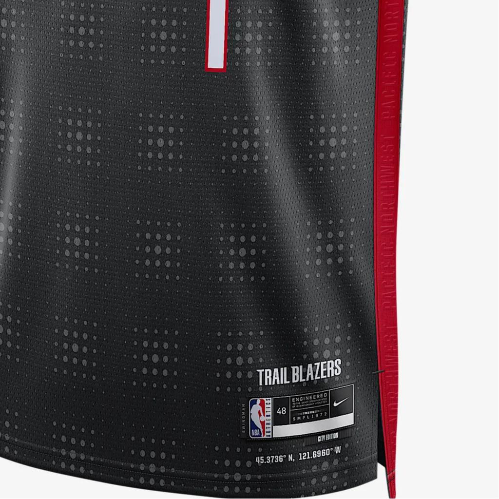 Nike Anfernee Simons Portland Trail Blazers 2024/25 City Edition Men's Nike Dri FIT Nba Swingman Jersey FQ4357-011