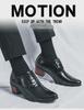 Herren Leder High Heels mit spitzer Zehenpartie - Koreanisch-Britischer Stil, Business Casual, Höhenverstärkende Hochzeitsschuhe