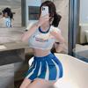 Fan Lei football baby women's swimsuit cheerleading sailor underwear sexy passion temptation cos two-dimensional