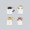 Cartoon Cute Animal Combination Switch Bedroom Living Room Home Decoration Switch Sticker