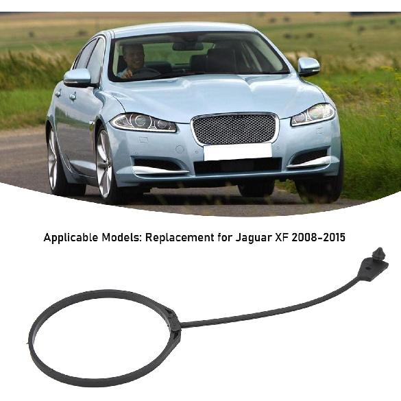 Fuel Tank Cap Rope Tether Gas Cap Tether 2 Parts Fuel Tank Cap Line Wire Tether Ring Gas Cap Tether Compatible With Jaguar Xf 2008 To 2015