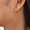 Vnox 6pairs /set Circle Hoop Earrings, Minimalist Smooth Earring Set For Women, Fashion Jewelry Gifts