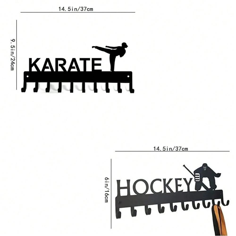 Karate Fighter Metal Wall Art Sports Gym Decor Dynamic Kick Design Premium Craftsmanship Home Office Man Cave Gift