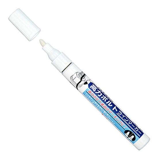 Fueki Construction Bolt Line Special Cut High-Strength Marker, Core, White, BMA1-H