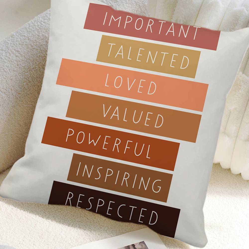 Powerful Love Hands Pillow Case Square Pillow Bedroom Sofa Leisure Comfort Cushion Car Home Decoration