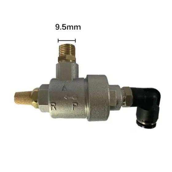 1 PZ Valvola a sgancio rapido Pezzi di ricambio per smontagomme Valvola di scarico rapido in metallo per macchina tagliapneumatici Smontagomme Ricambio