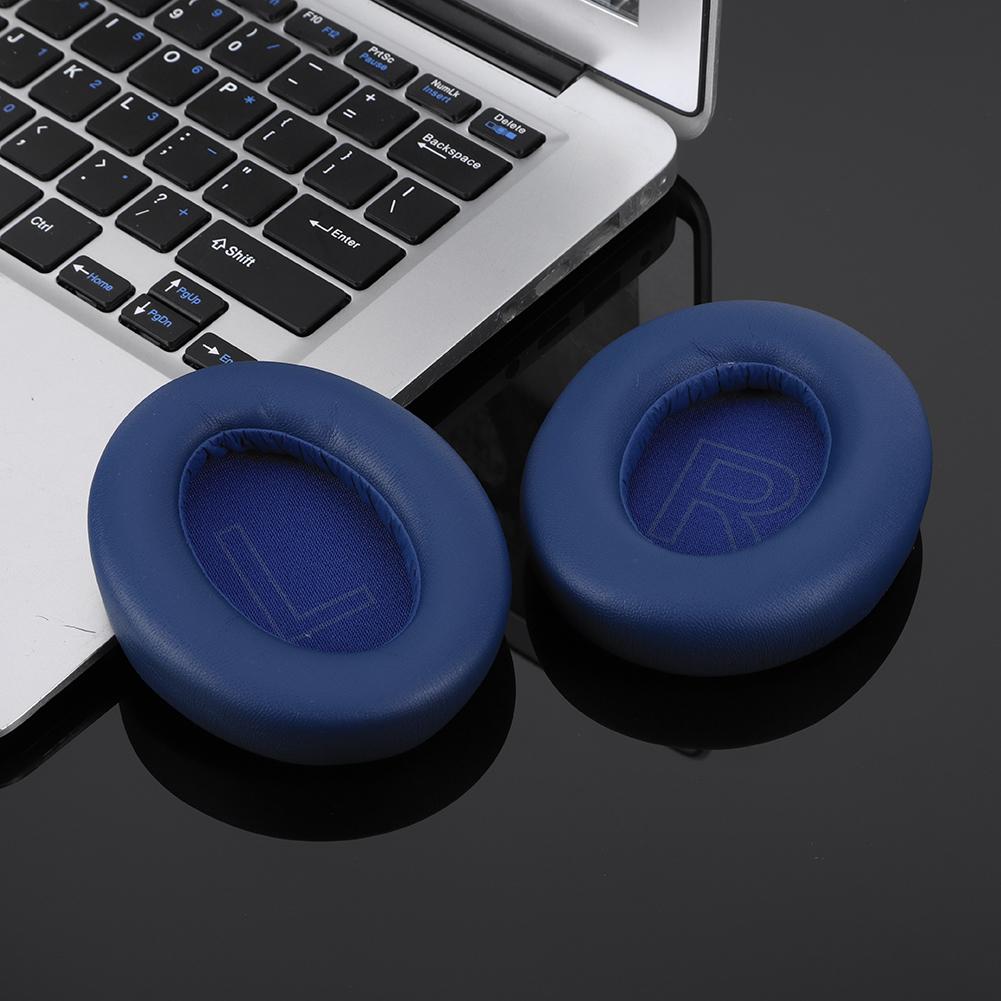 For Anker Soundcore Life 2 Q20 Q20+ Q20I Q20BT Earpads Replacement Memory Foam Earmuffs Protein Leather Headphone Earpads