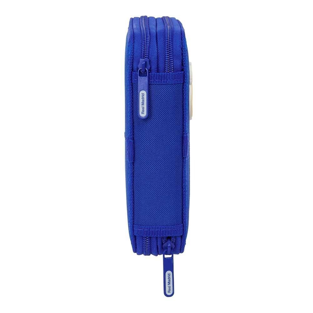 Real Madrid pencil case with equipment double filled pencil case 29 pcs 412624854 blue