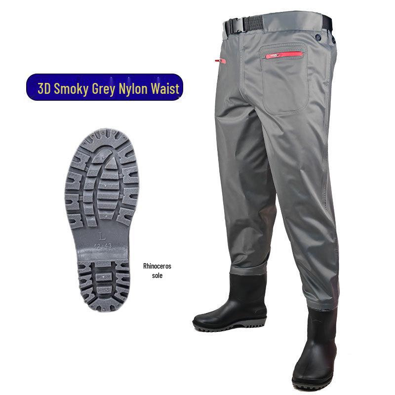 Neuer einteiliger Nylon-Wathose Anzug - Halbkörper-Fischerei-Regenhose