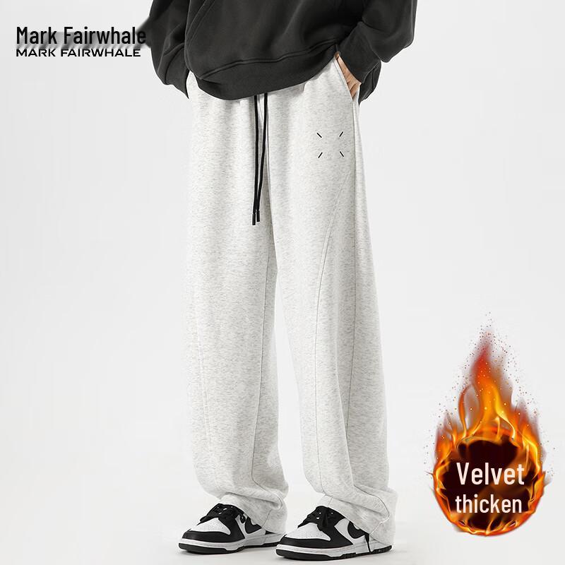 Mark Fairwhale Men's Casual Straight-Leg Sweatpants