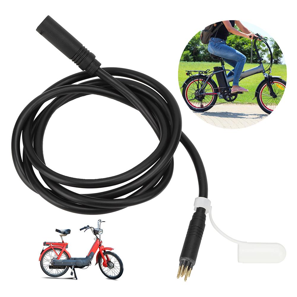 Electric Bicycle Conversion Motor Waterproof Plug Quick Release 9core Cable Extension Cord