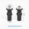 Universal Toilet Seat Screws and Fixing Nuts - Round Bottom-Mount Bolts
