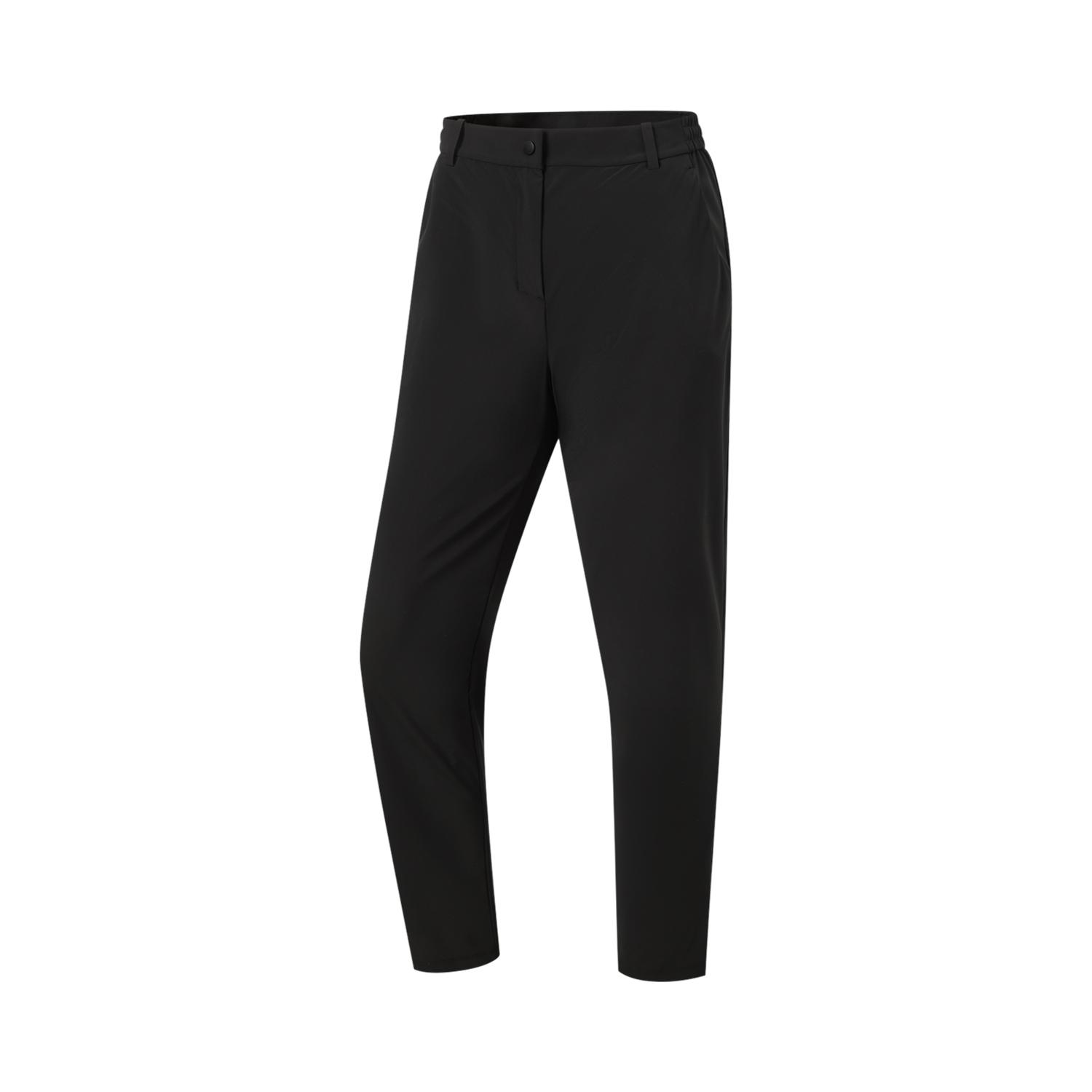 Li Ning Honor Gold Logo | Knitted Sweatpants Women s Black AKYW174-1 L