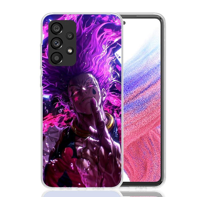 Huner X-Hunters Hisoka Phone Case For Samsung Galaxy A17 A16 A14 A15 A13 A57 A56 A54 A55 A53 A37 A36 A34 A35 A33 A26 A24 A25 A23