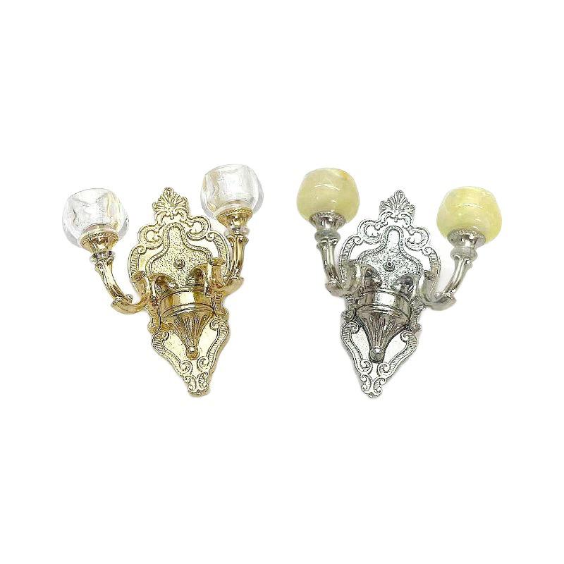 Игровой домик Сцена Модель Орнамент Кукольный домик Светильник Кукольные аксессуары — фото 3