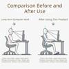 Hollow Out Under Desk Footrest Ergonomic Office Desk Leg Rest Adjustable Footstool  At Work