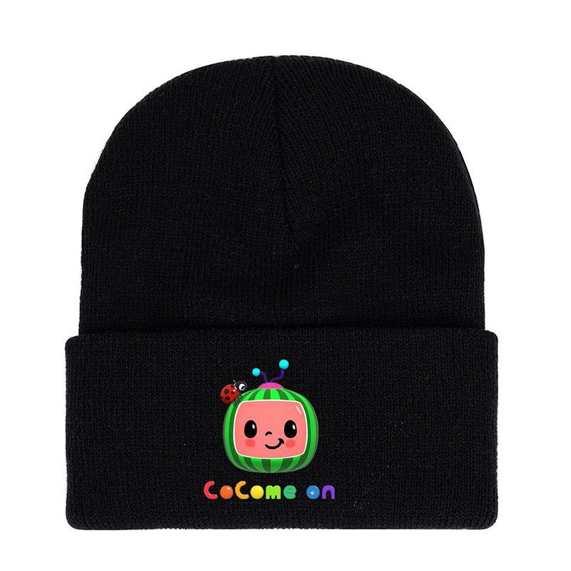 Beanie Jj Strickmütze Bedruckte Mütze Kinder Warme Mütze Hip Cosplay Hop