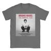 Bruno Mars The RoUnisextic Flower T Shirt Unisex Pure Cotton Novelty TShirts Crew Neck Tee Shirt Short Sleeve Tops Birthday Gift