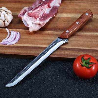 Cuțit de bucătărie din oțel inoxidabil pentru șuncă, carne, pește, cuțit pentru sushi, pentru tăierea legumelor, pepene verde, instrument pentru cuțite