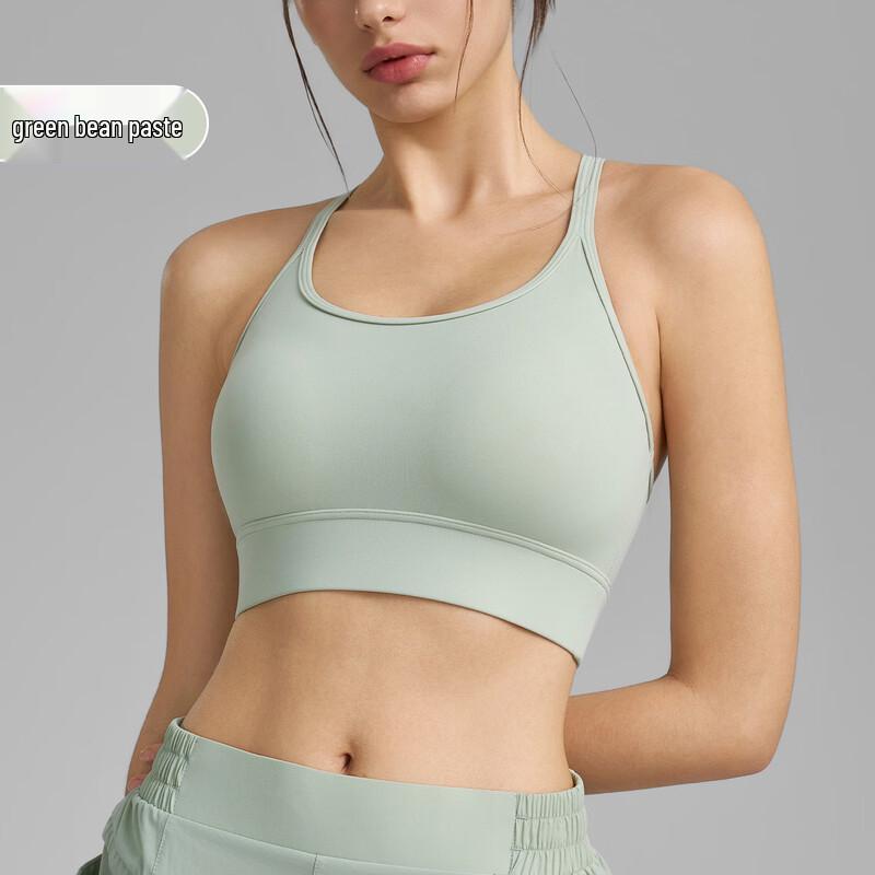 Сетчатый спортивный бюстгальтер WEZHO U-образной формы