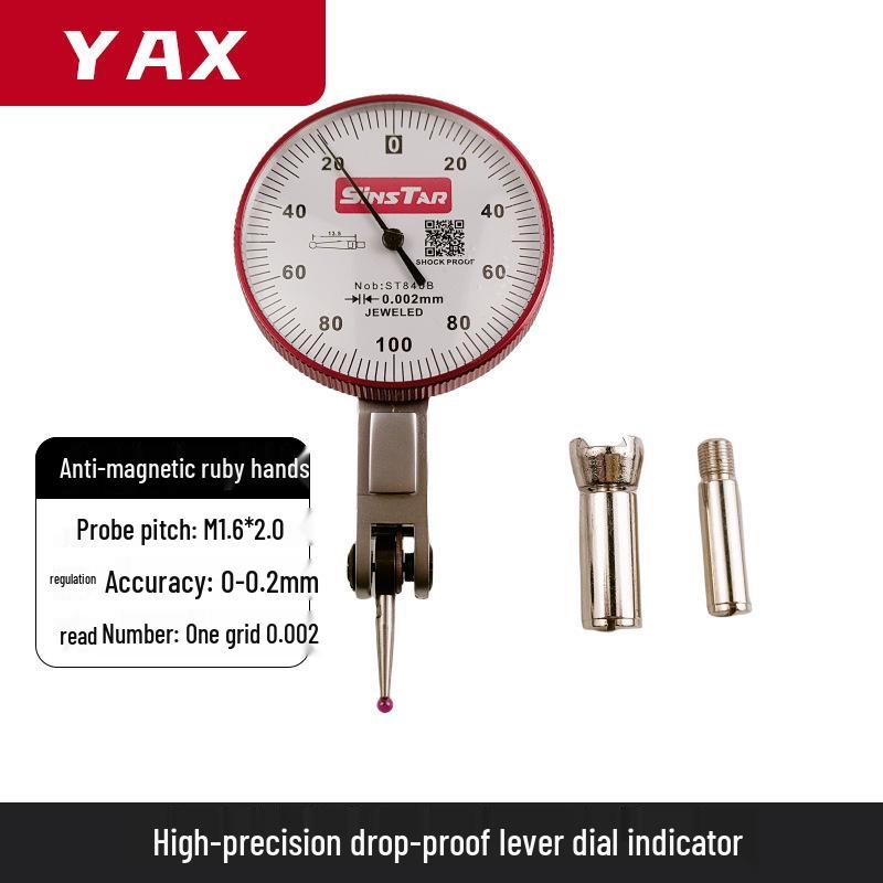 High Precision Dial Indicator Set with Magnetic Base and Lever Calibrator by Shangchen