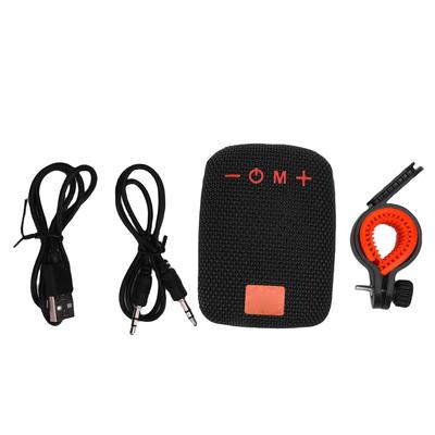 Bluetooth Bike Speaker True Wireless Stereo Pairing Water Proof Portable Wireless Speaker with FM Radio for Cycling