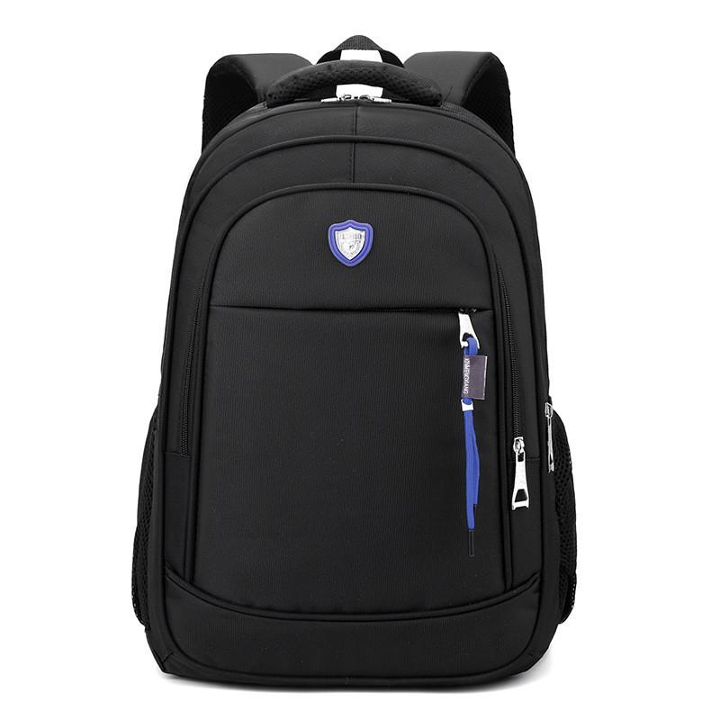 Oxford Cloth Student Backpack With Large Capacity And Breathable Design For School And Travel