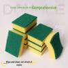 Double-Sided Square Dish Sponge & Scouring Pad for Non-Stick Pots