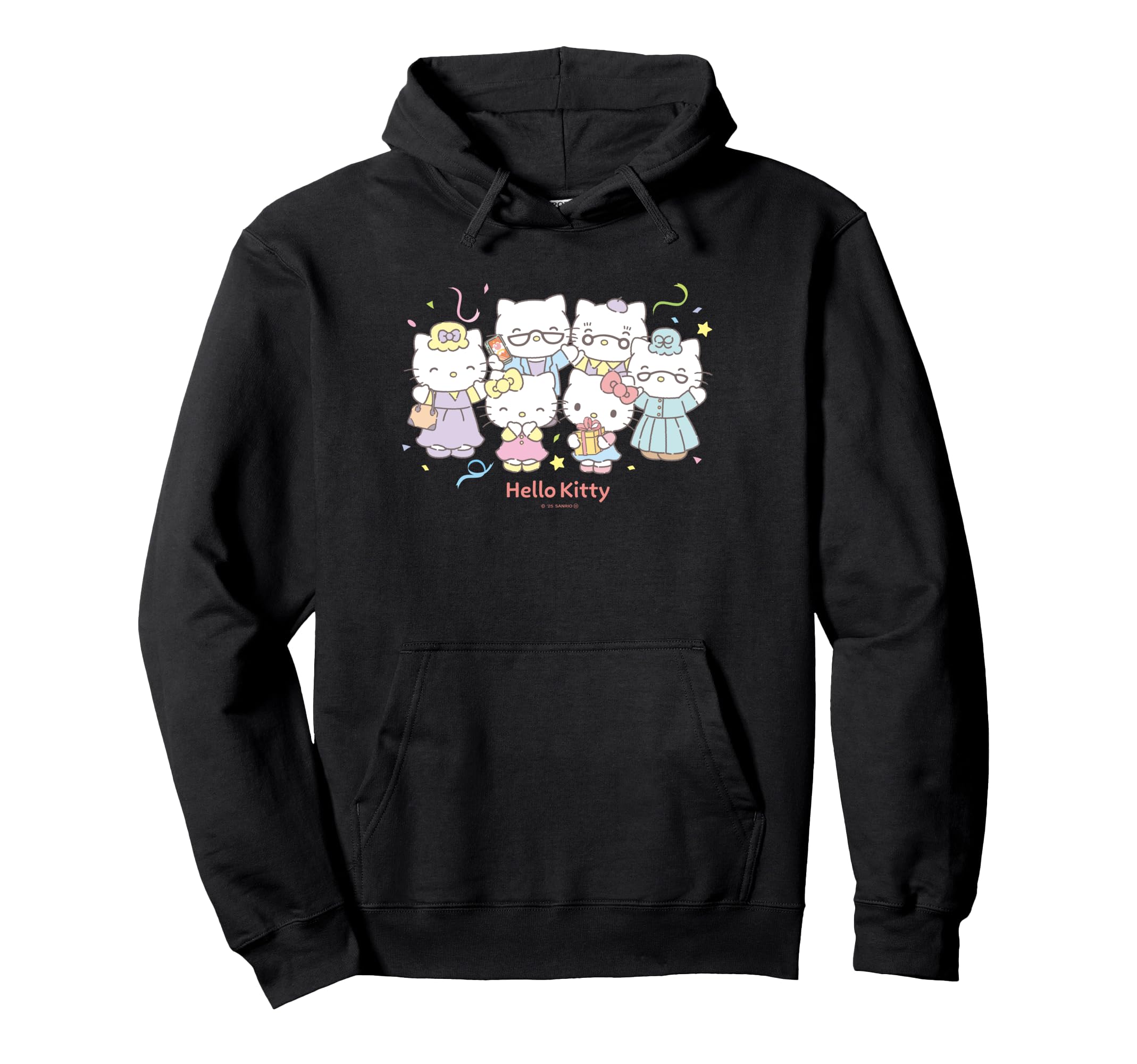 

Day Hello Kitty Family Hoodie [Father s Day/Mother s Special] чорний