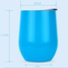 12oz Stainless Steel Wine Tumbler Vacuum Insulated Water Coffee Mug Durable Travel Cup for Camping Picnic Office