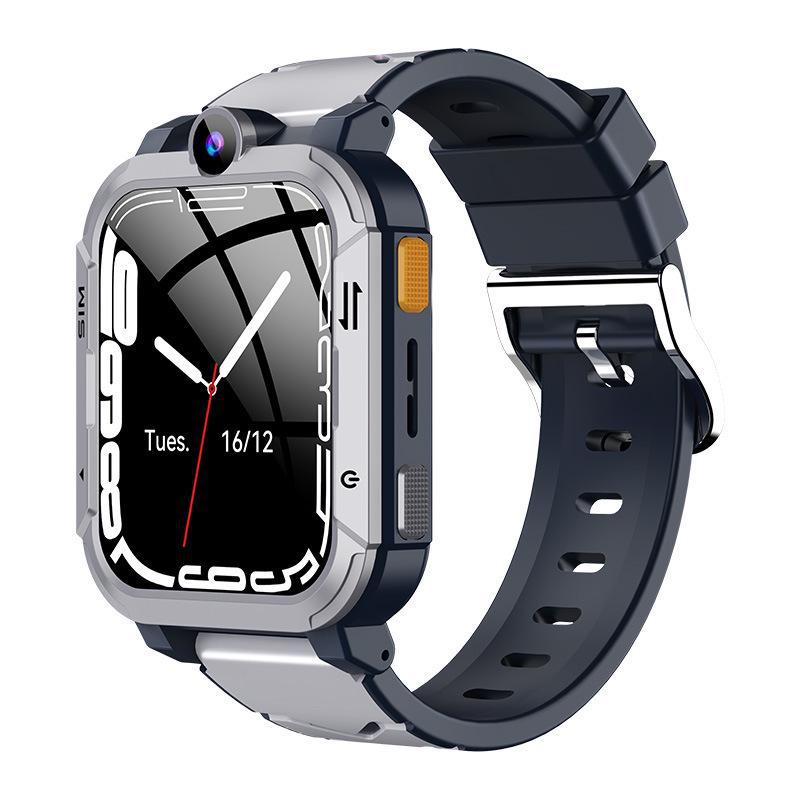 "Q12 Waterproof Kids' Smart Watch with GPS, Camera, Flashlight, Multi-Language - 5th Gen Z6"